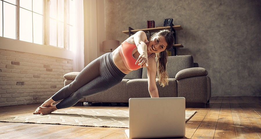 Fitness zuhause braucht auch starkes WLAN Fitness zuhause braucht auch starkes WLAN