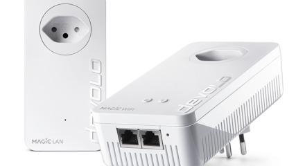 devolo an der Zürich Game Show: Racing-Fieber und das neue devolo Magic bei MEDION zu sehen