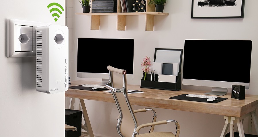 Weltpremiere: devolo kombiniert erstmals WiFi 6 und Powerline Communication Weltpremiere: devolo kombiniert erstmals WiFi 6 und Powerline Communication