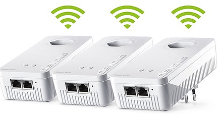 WLAN aus. Mesh-WLAN an!  Neue Power Mesh WLAN 2 Kits von devolo
