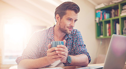 Schnelles Internet im Home-Office